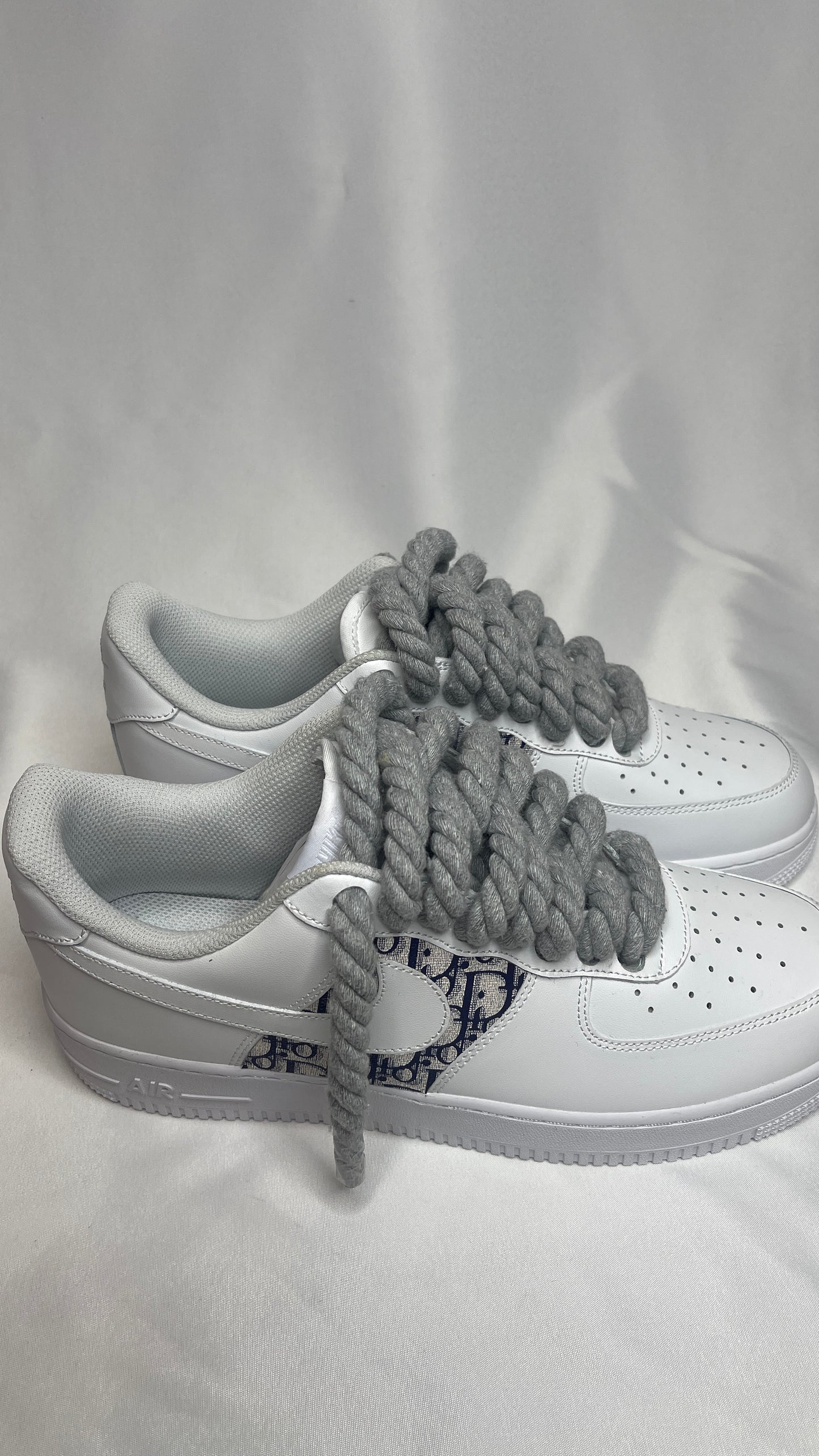 Dior X grey rope airforce 1