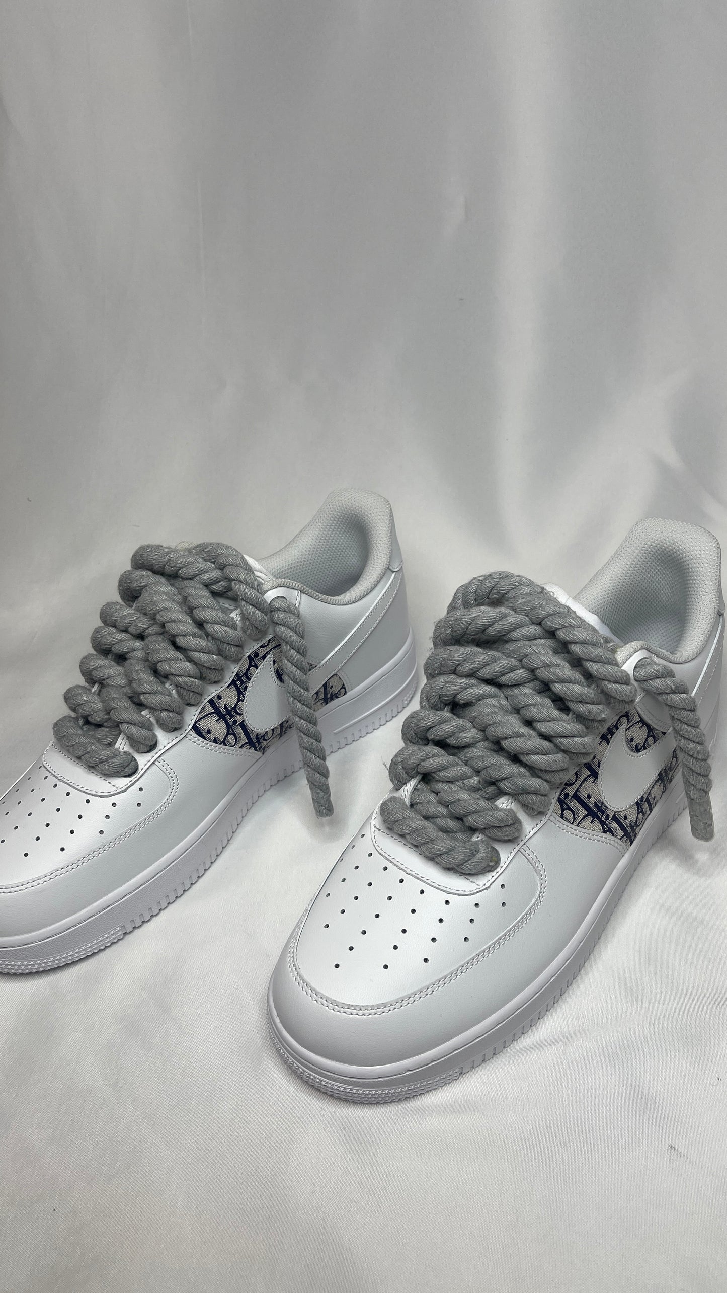 Dior X grey rope airforce 1