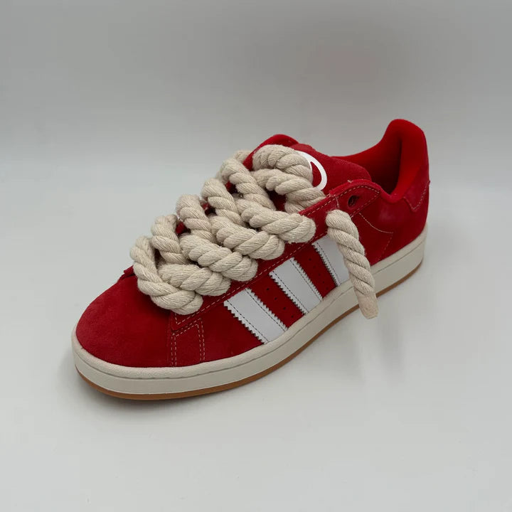 Adidas campus red&beige