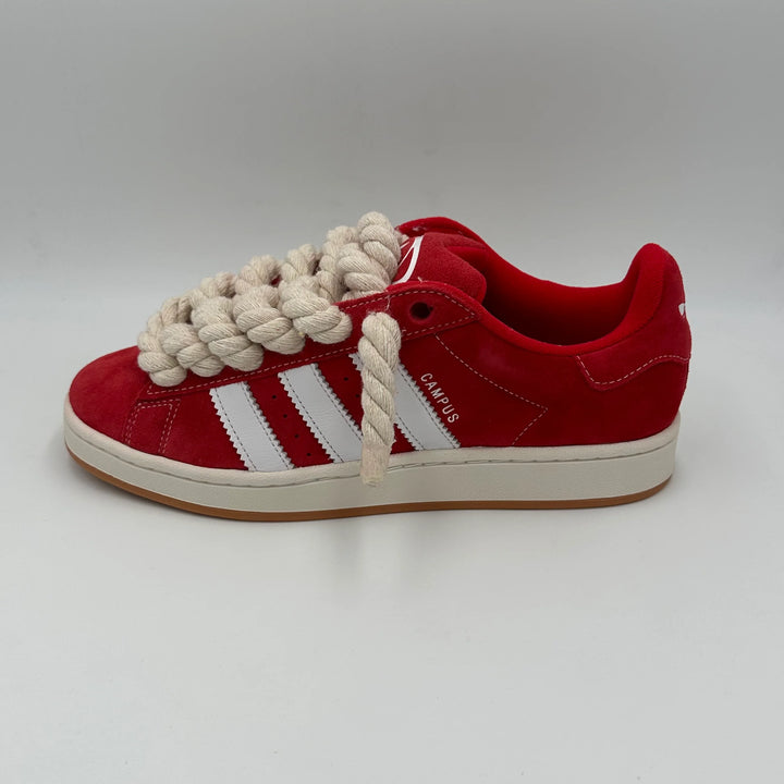 Adidas campus red&beige