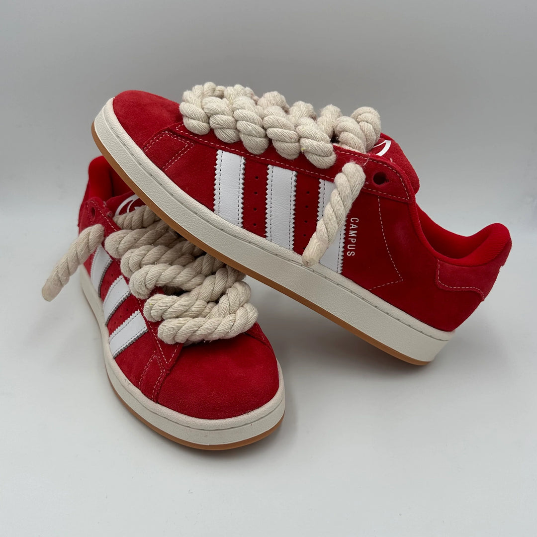 Adidas campus red&beige