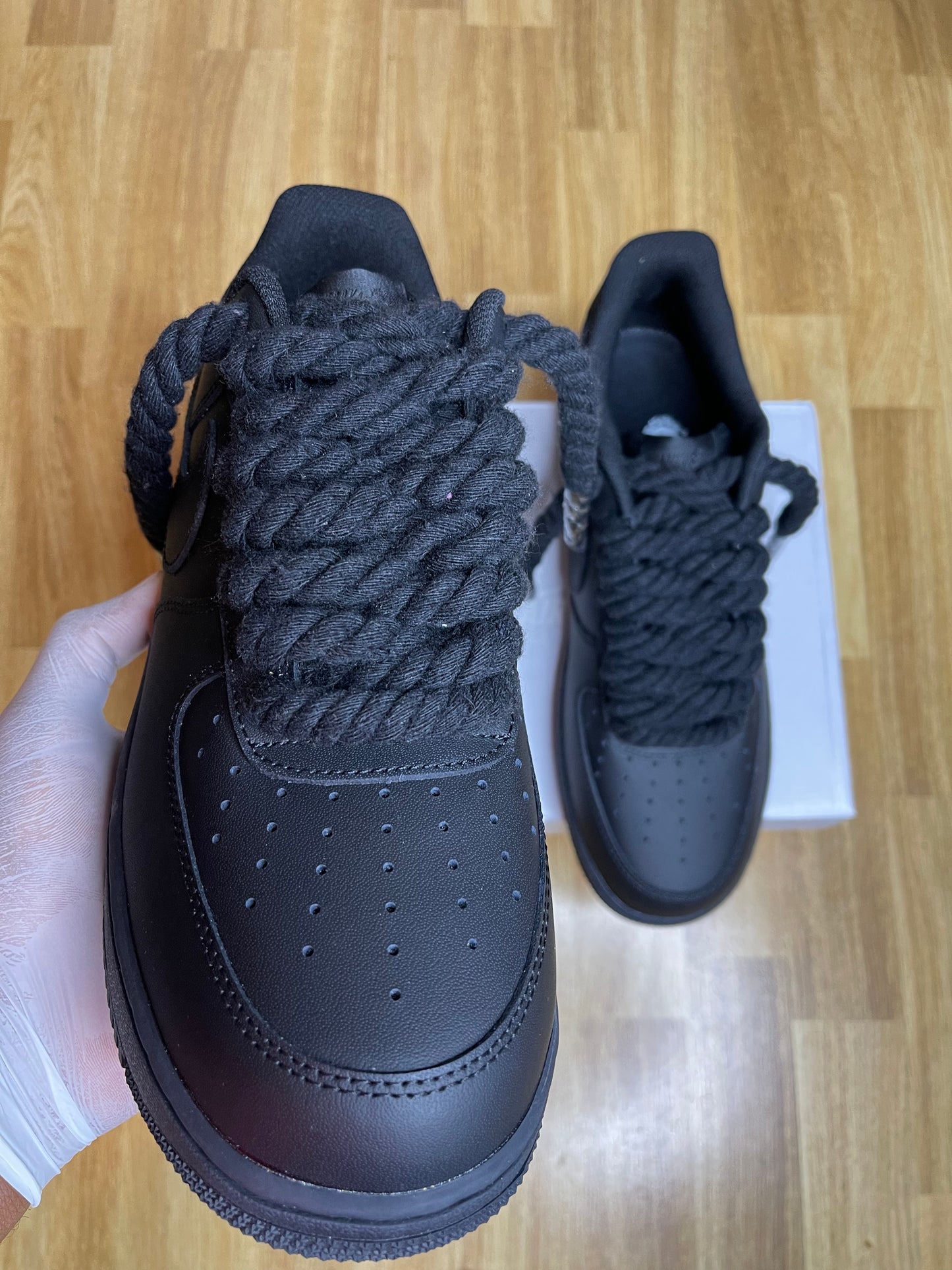 Black rope airforce 1