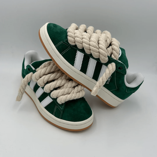 Adidas campus green&beige