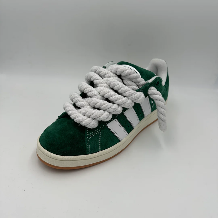 Adidas campus green&white