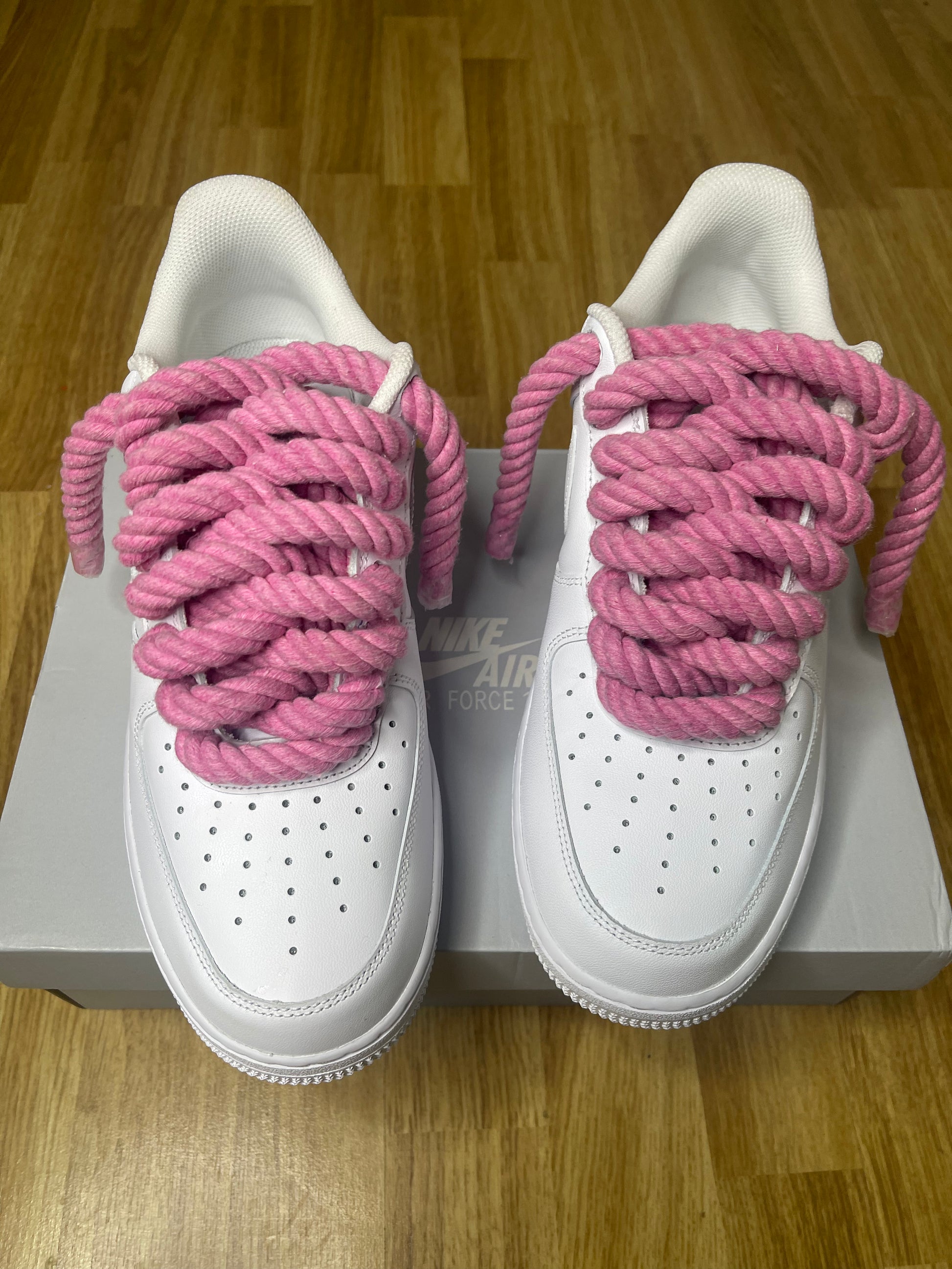 Chunky nike rope air force 1, front view